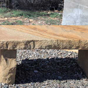 New Mexico Travertine :: Stone Bench